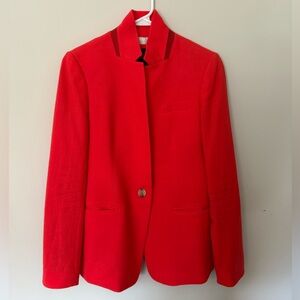 J. Crew Regent Wool Blazer Red 6